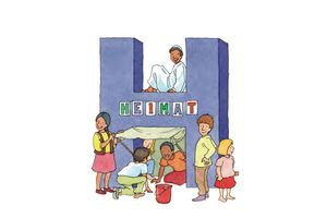 Kinderrechte-Leporello: Heimat