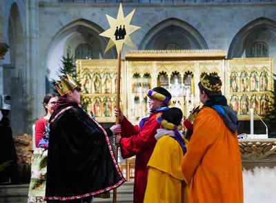 Bundesweite Erˆffnung der 62. Aktion Dreikˆnigssingen am 28.12.2019 in Osnabr¸ck --- Foto: Kindermissionswerk/F.Stark