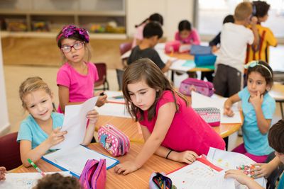 Hand in Hand Schule in Ost-Jerusalem. Hier lernen Arabische Israelis/Palaestinenser gemeinsam mit Juden. (c) 2016 Kathrin Harms