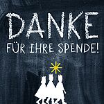 Danke Grafik ,Danke für Ihre Spende'