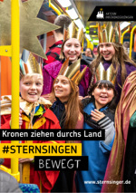 Motivationsgrafik Sternsingen bewegt (Plakat)