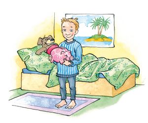 Illustration Vorlesegeschichte St. Martin 2015