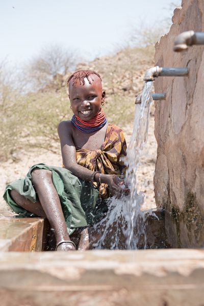 Aweed am Brunnen, Turkana, Kenia 2/2016