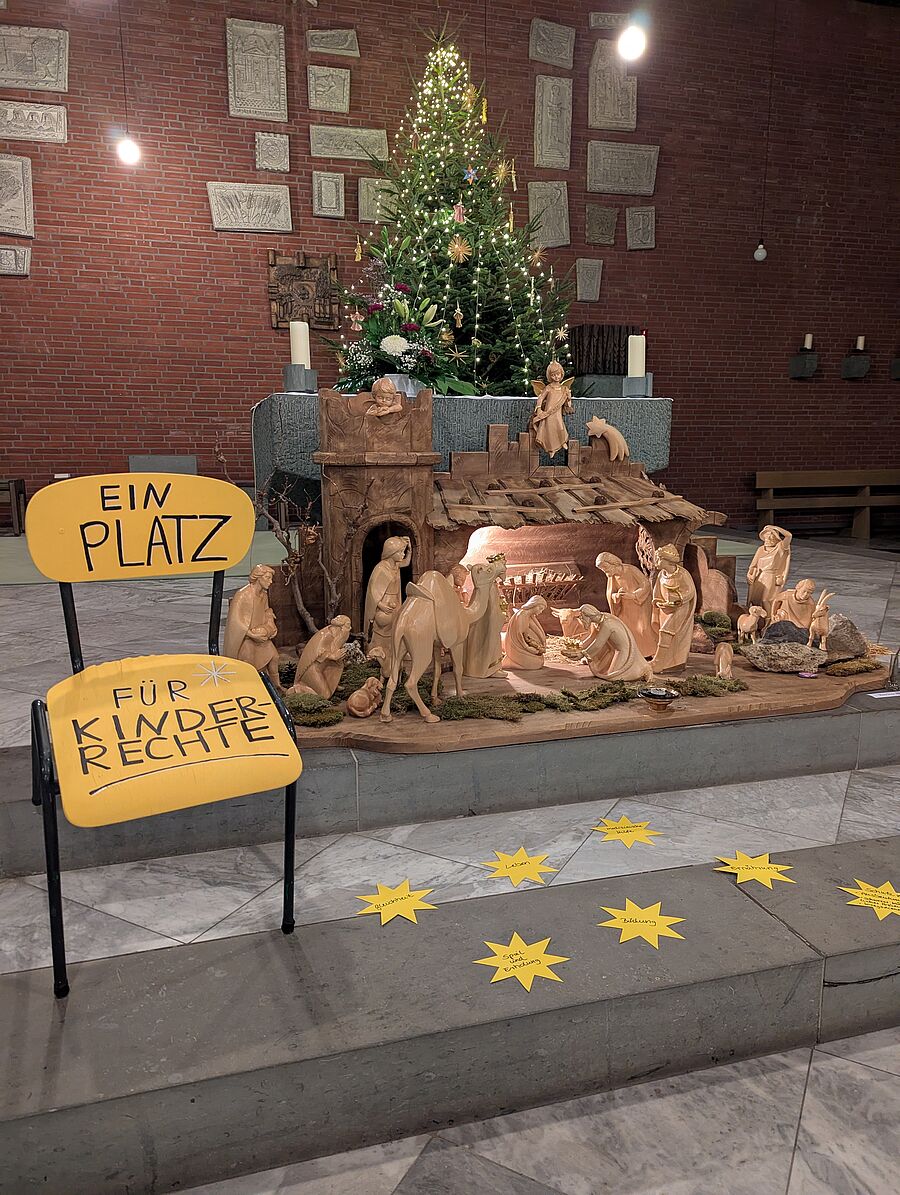 In unserer Pfarrgemeinde haben Kinder immer einen Platz! // © Sandra Gemke