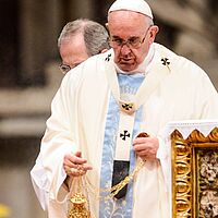 Sternsinger beim Papst 2016