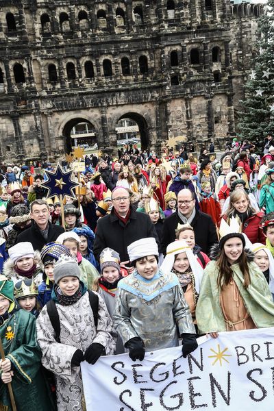 29.12.2017  Bundesweite Entsendung der Sternsinger, Trier.