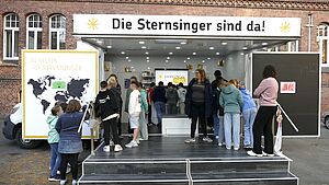 Sternsingermobil auf Deutschlandtour