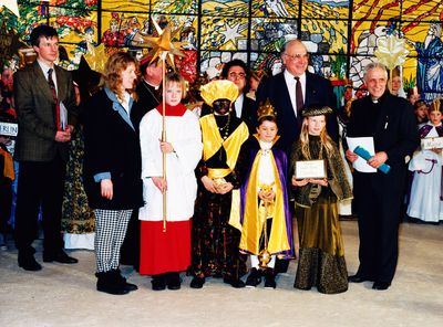 Sternsinger-Empfang im Kanzleramt in Bonn 1993