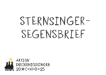 Segensbrief (A5)