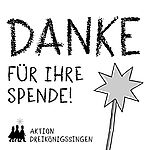 Danke Grafik ,Danke für Ihre Spende'