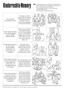Kinderrechte-Memory