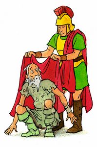 Sankt Martin und der Bettler