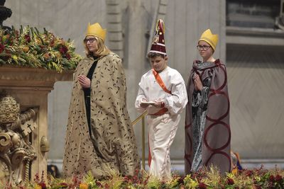 Roma 01-01-2020
Papa Francesco, celebra la Santa Messa nel primo giorno dell' anno
Ph: Cristian Gennari/Siciliani







