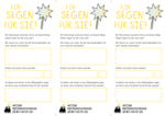 Einleger: Ein Segen für Sie mit Onlinespendenmöglichkeit