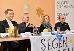 3_Pressekonferenz zur Bundesweiten Eröffnung der Aktion Dreikönigssingen 2016