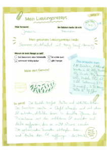 Ich mag mein Rezept, weil es so nach Sommer schmeckt ;-)