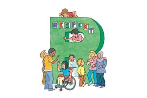 Kinderrechte-Leporello: Respekt