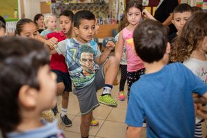 Hand in Hand Schule in Ost-Jerusalem. Hier lernen Arabische Israelis/Palaestinenser gemeinsam mit Juden. (c) 2016 Kathrin Harms