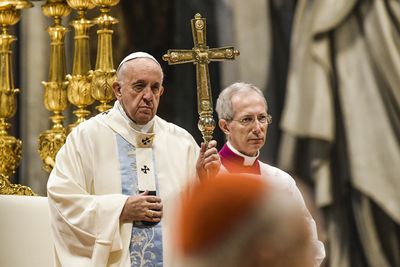 Roma 01-01-2020
Papa Francesco, celebra la Santa Messa nel primo giorno dell' anno
Ph: Cristian Gennari/Siciliani







