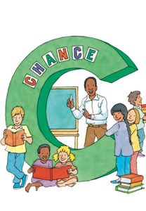 Kinderrechte-Leporello: Chance