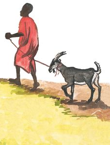 Illustration aus Krippenszene zum Weltmissionstag der Kinder 2016
