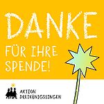Danke Grafik ,Danke für Ihre Spende'
