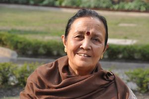 Anuradha Koirala (68), Gründerin von Maiti Nepal, einer der führenden Organisation gegen Menschenhandel in Nepal, wird mit dem Padma Shri-Preis ausgezeichnet. 