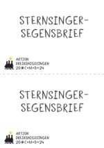 Segensbrief (A4)