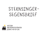 Segensbrief (A5)