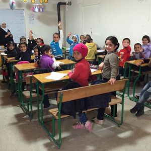 Fluechtlingskinder im Libanon