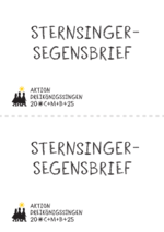 Segensbrief (A4)