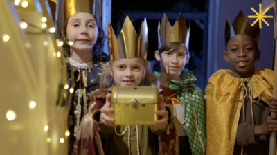Sternsinger-Video mit Segen zum Teilen #sternsingenbewegt (Querformat mit Untertiteln)